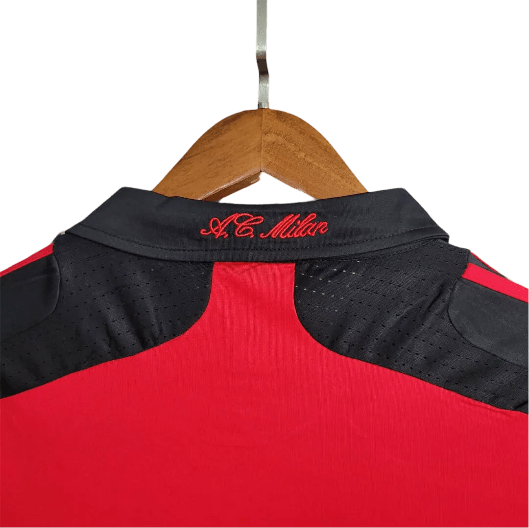 2007/2008 AC Milan Retro Kit - Bwin Home Edition at GoVintageJersey Store