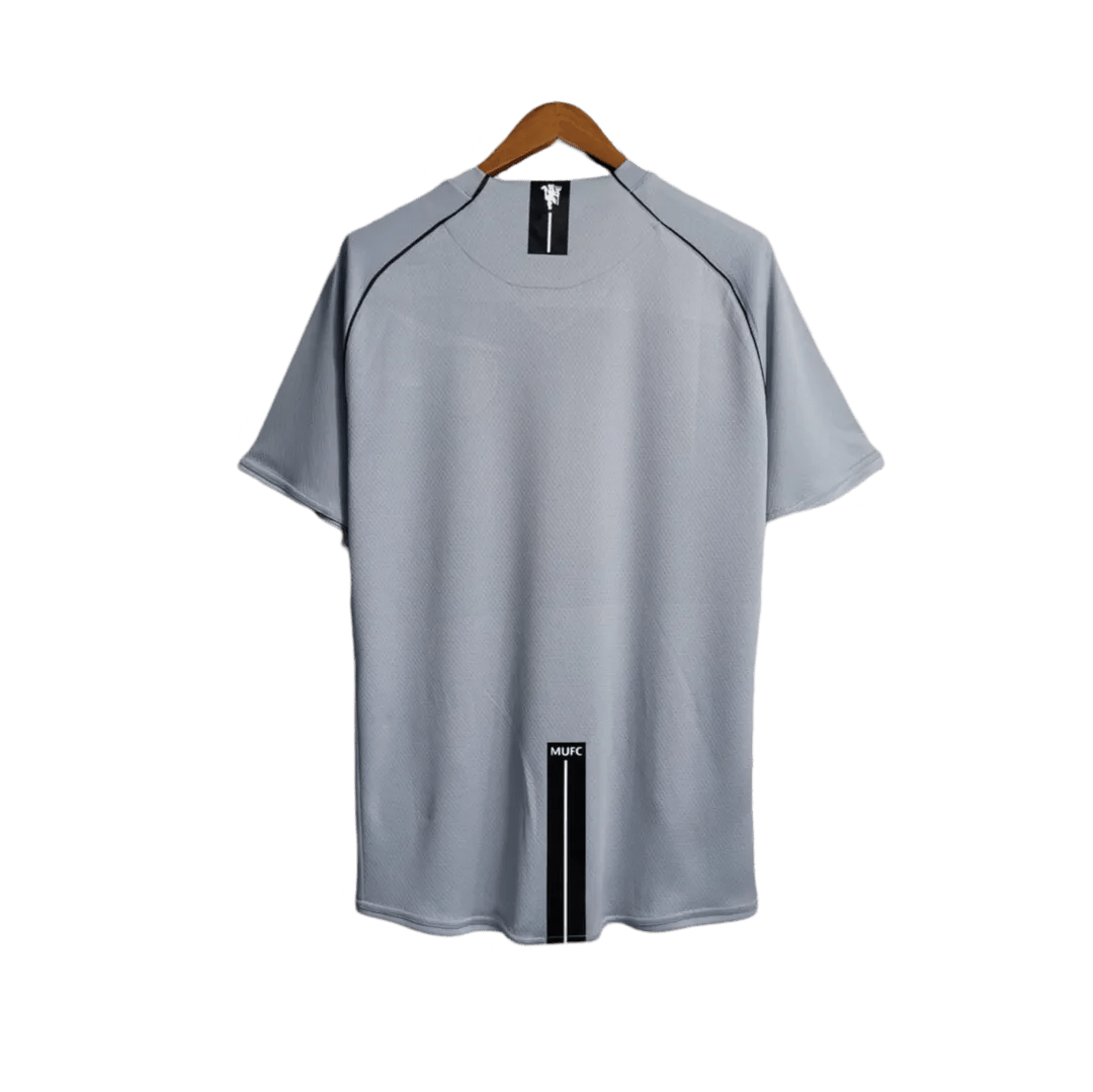 2007/2008 Manchester United AIG - Home Gray goalkeeper Retro Kit - ClassicKits433 - GovintageJersey