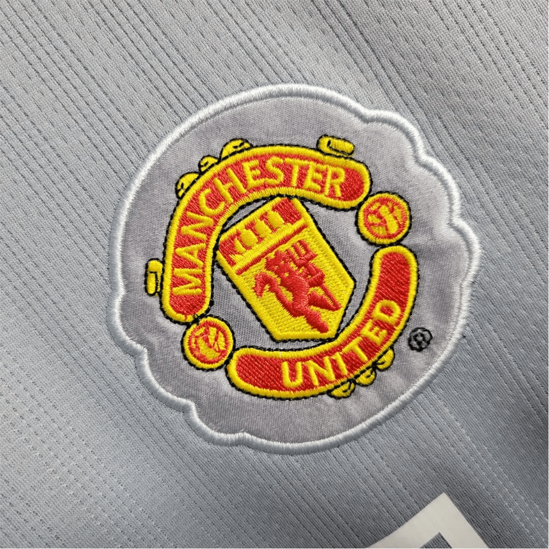 2007/2008 Manchester United AIG - Home Gray goalkeeper Retro Kit - ClassicKits433 - GovintageJersey
