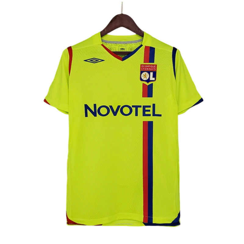 2008/2009 Olympique Lyon Novotel Third Retro Jersey at GoVintageJersey Store - GovintageJersey