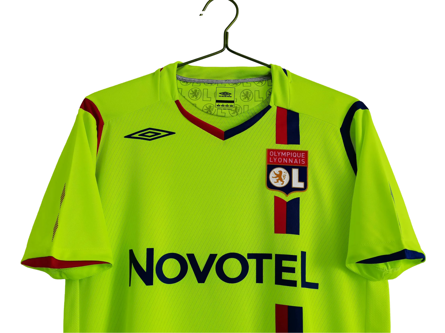2008/2009 Olympique Lyon Novotel Third Retro Jersey at GoVintageJersey Store - GovintageJersey