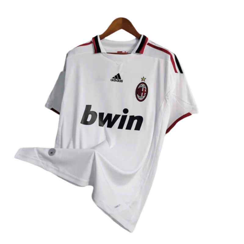 2009/2010 AC Milan Retro Jersey - Bwin Away Edition at GoVintageJersey Store