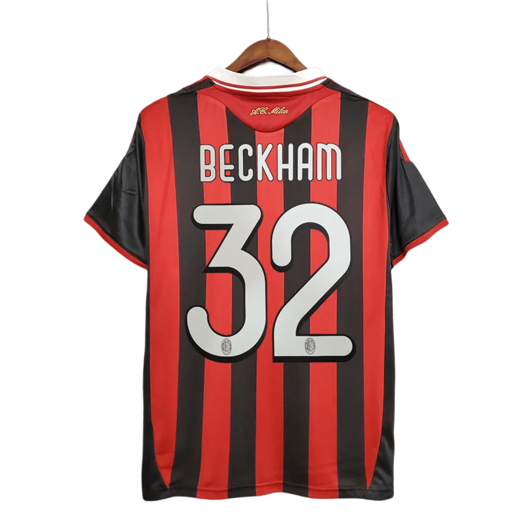 2009/2010 AC Milan Retro Jersey - Bwin Home Edition at GoVintageJersey Store
