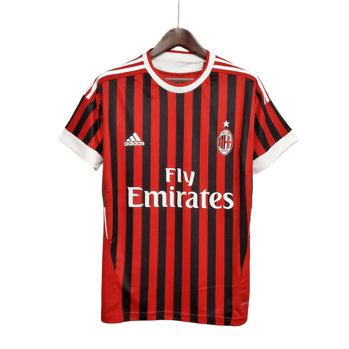 2011/2012 AC Milan Retro Jersey - Fly Emirates Home Edition at GoVintageJersey Store