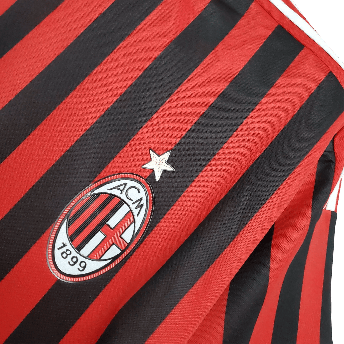 2011/2012 AC Milan Retro Jersey - Fly Emirates Home Edition at GoVintageJersey Store
