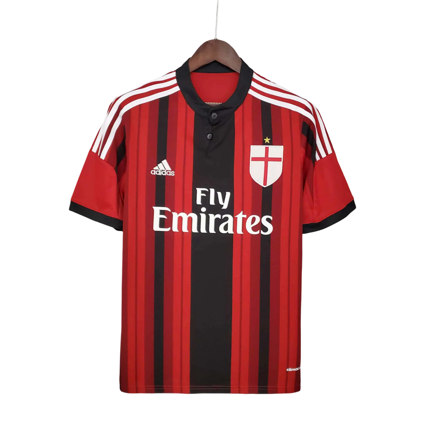 2014/2015 AC Milan Retro Kit - Fly Emirates Home Edition at GoVintageJersey Store