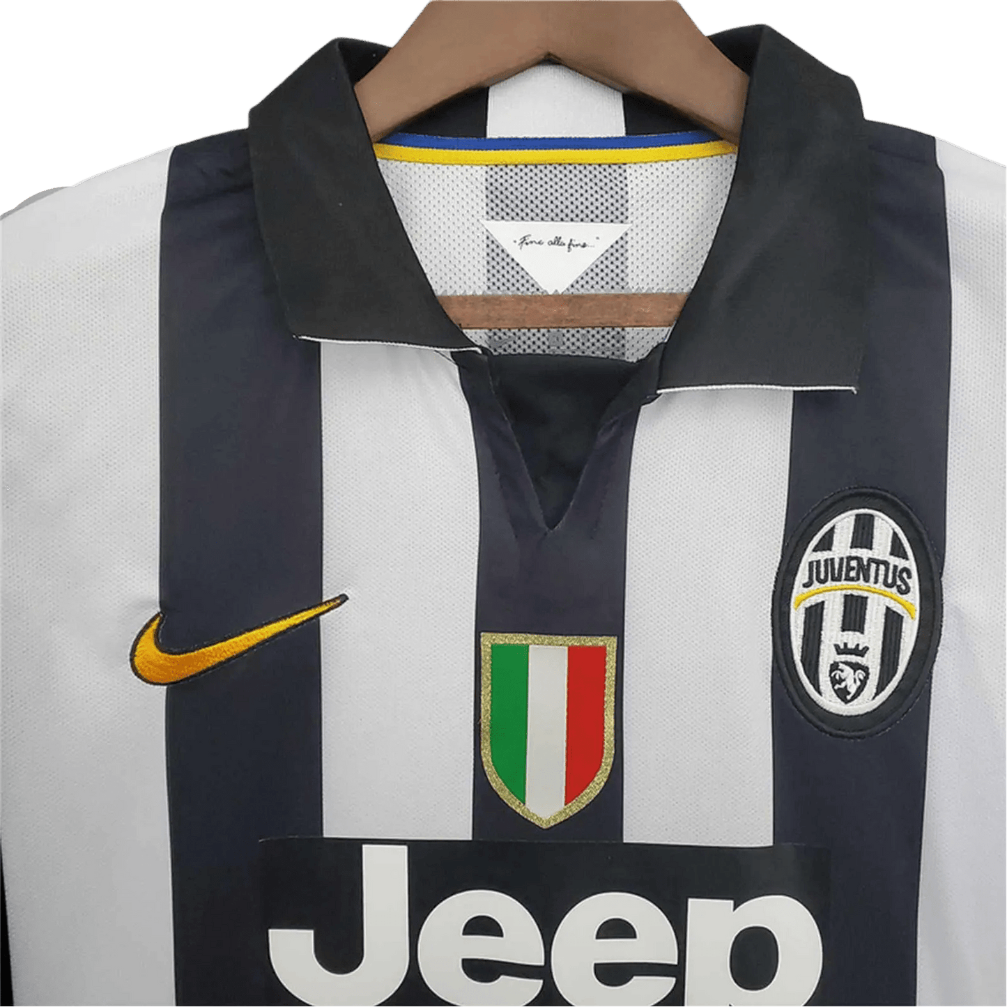 2014/2015 Juventus Retro Jersey - JEEP Home Edition at GoVintageJersey Store
