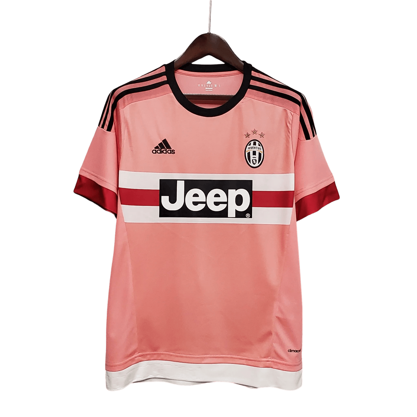 2015/2016 Juventus Retro Jersey - JEEP Pink Edition at GoVintageJersey Store