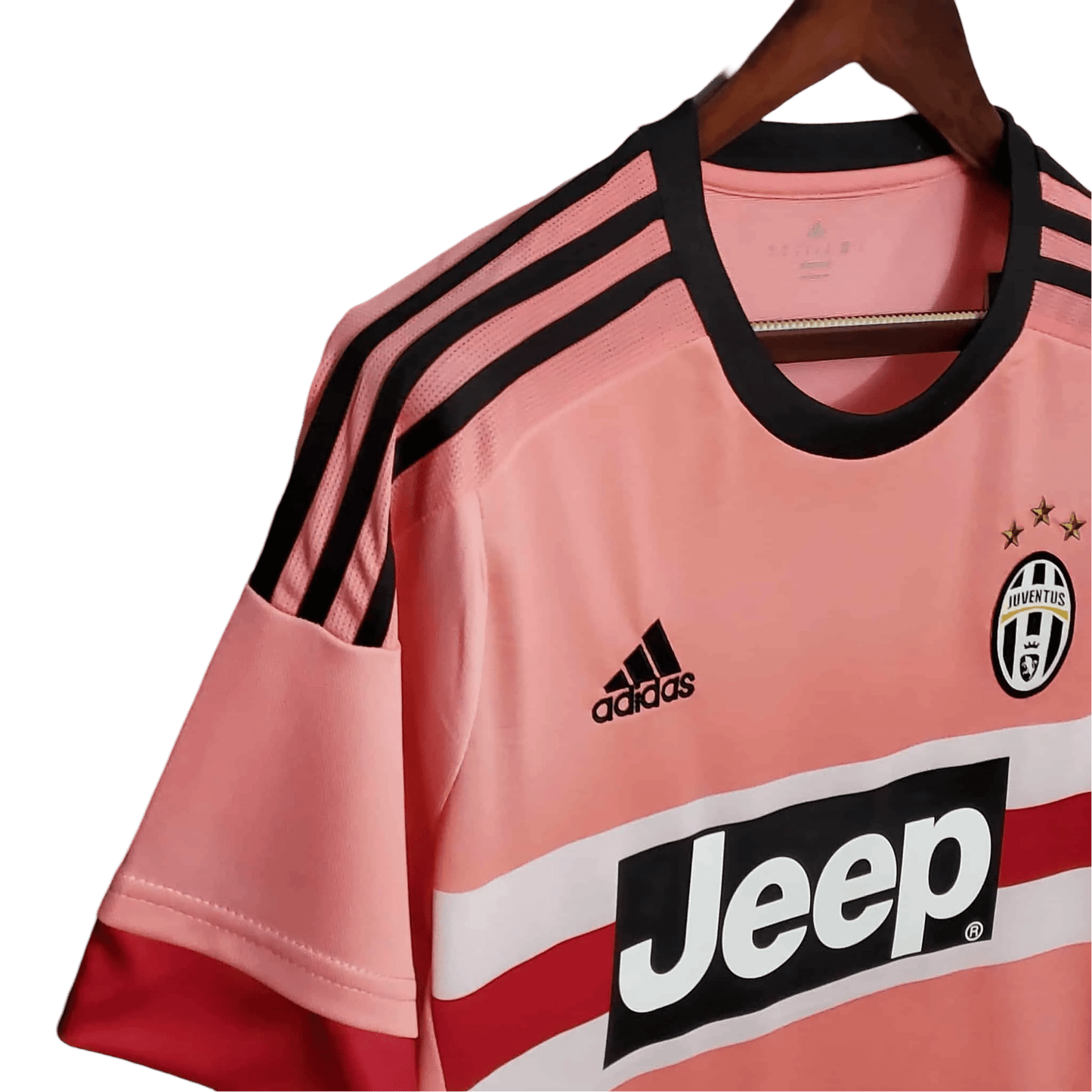 2015/2016 Juventus Retro Jersey - JEEP Pink Edition at GoVintageJersey Store