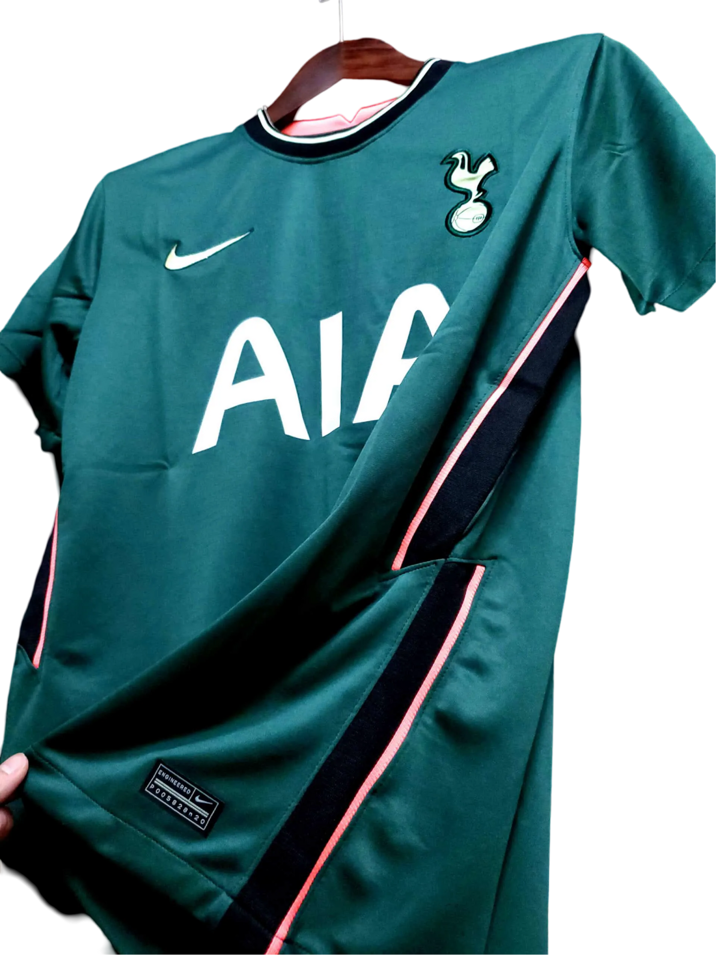 2020/2021 Tottenham Hotspur AIA - Green Away Retro Kit - ClassicKits433 - GovintageJersey