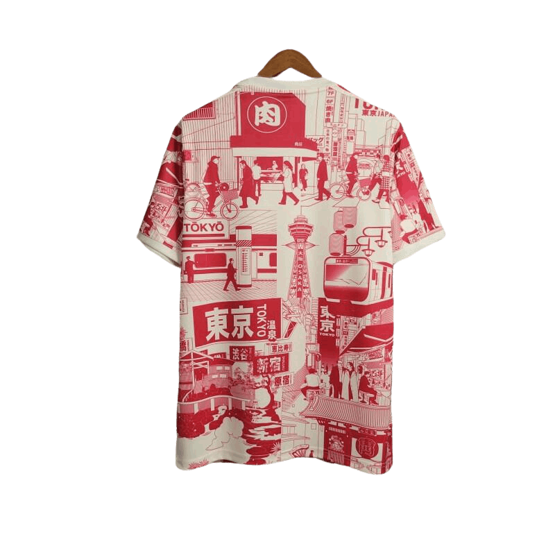 2023/2024 Japan White & Red Tokyo Jersey - Special Edition - GovintageJersey