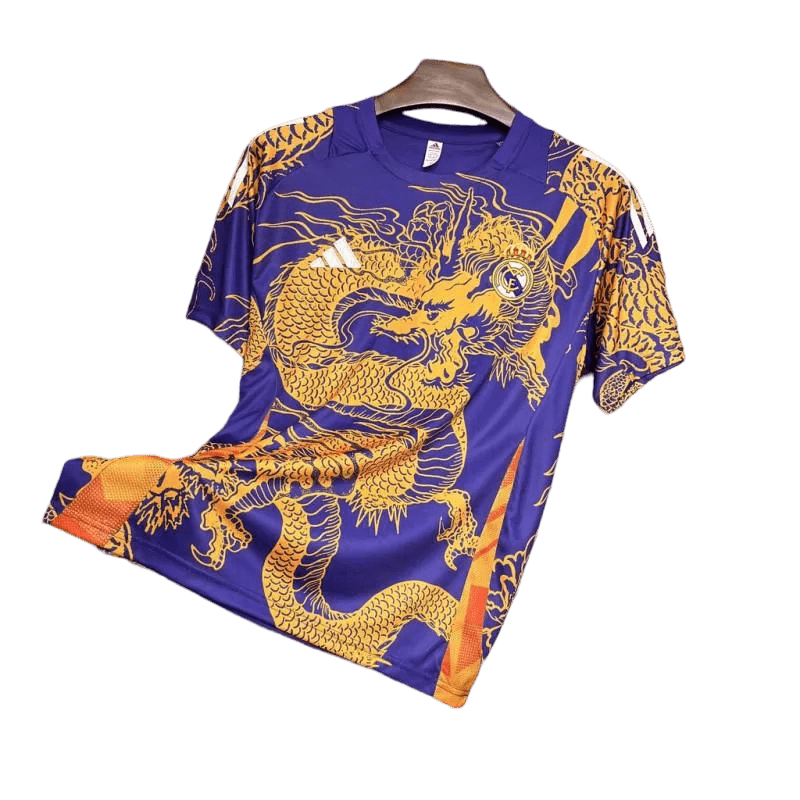 2025 Real Madrid Dragon Purple Jersey - Limited Edition - GovintageJersey