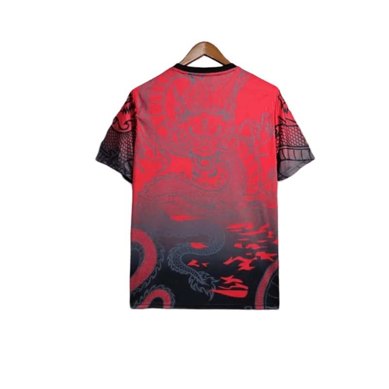 2025 Real Madrid Dragon Red Jersey - Limited Edition - GovintageJersey