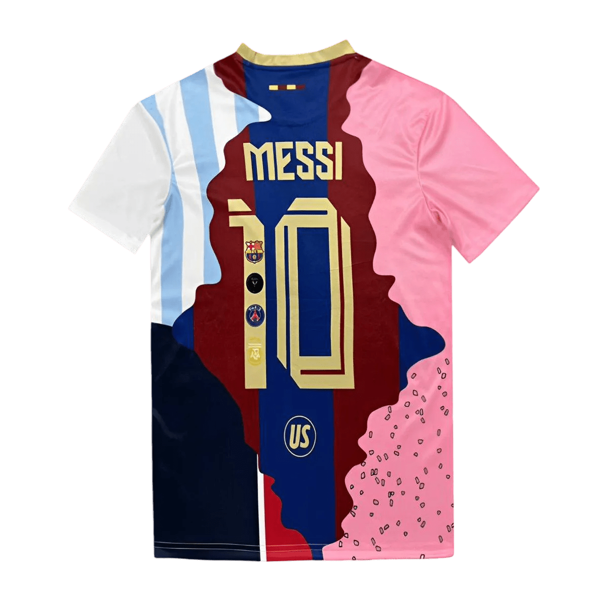 Lionel Messi All Club Mix Jersey - Limited Edition - GovintageJersey