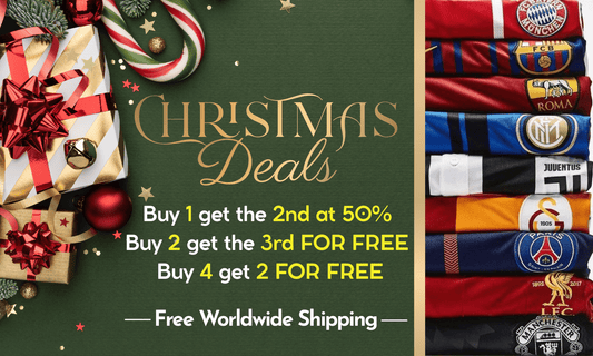 Christmas Deals on Football Kits: The perfect Gift Fans Love - GovintageJersey