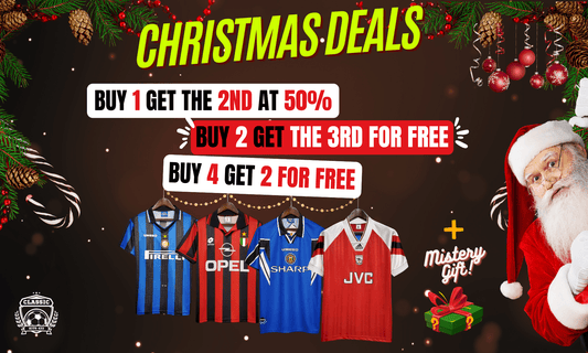 Christmas Deals on Retro Kits for Every Football Fan at GoVintageJersey Store