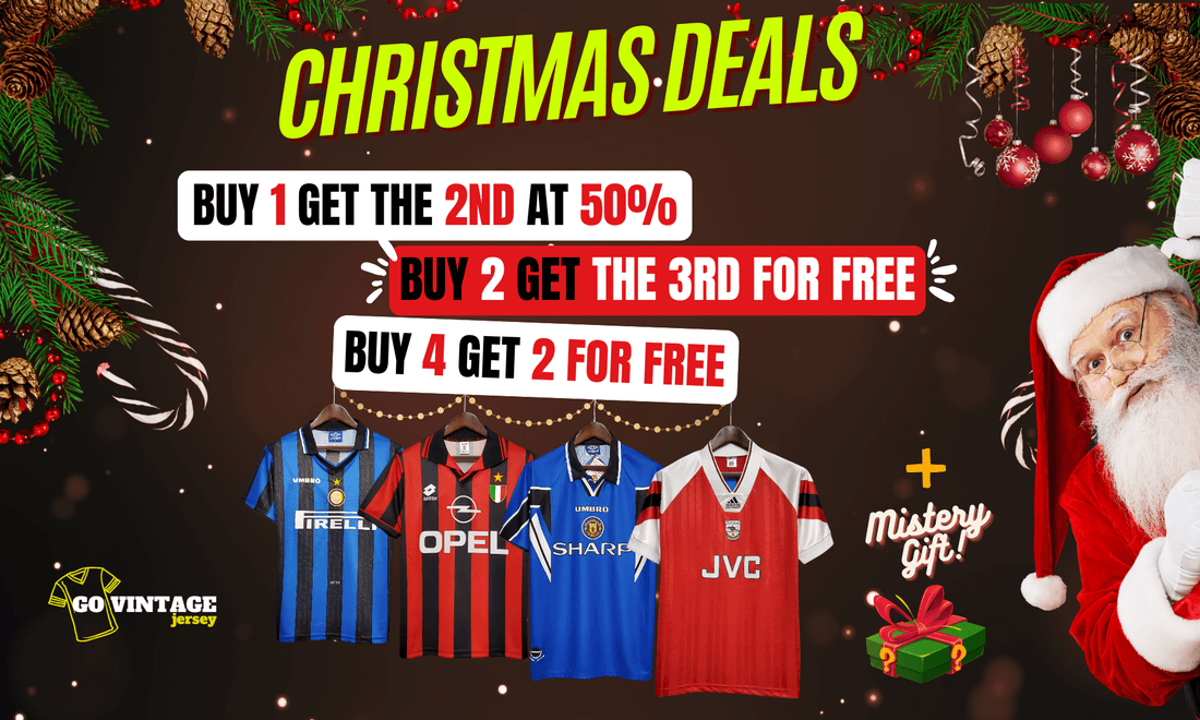 Christmas Deals on Retro Kits for Every Football Fan - GovintageJersey