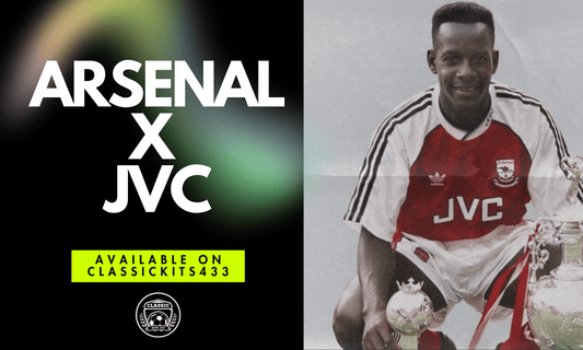 JVC x Arsenal : A Historic Partnership That Defined an Era at GoVintageJersey Store