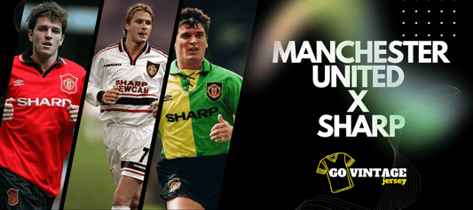 SHARP Years: Manchester United’s Most Iconic Jerseys - GovintageJersey