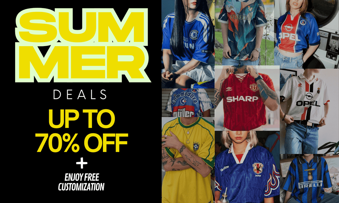 Summer Deals on Football Shirts at GoVintageJersey Store - GovintageJersey