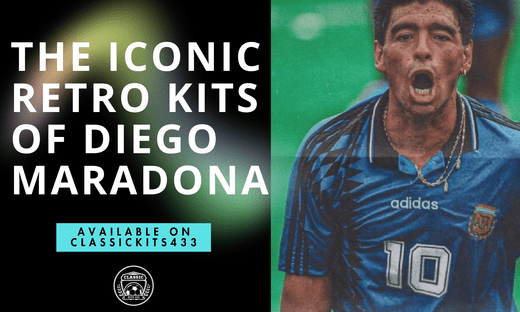 The Iconic Retro Shirts of Diego Maradona: A Journey Through Football History - GovintageJersey