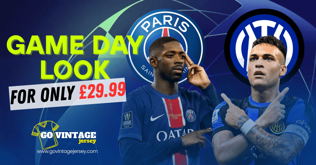 UCL Final Deals – PSG & Inter Milan Retro Jerseys Now at £29.99 - GovintageJersey