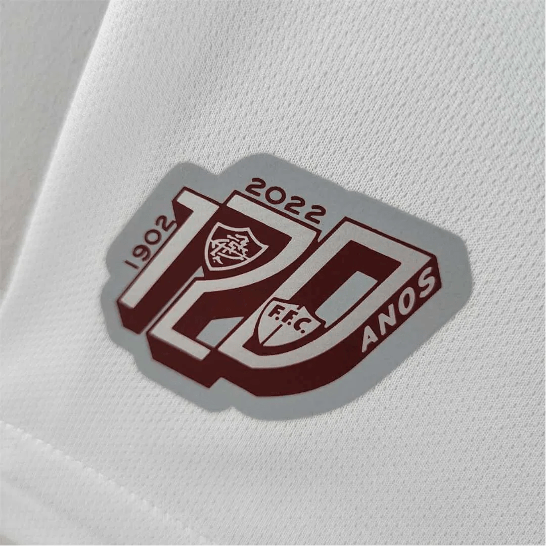 120th Anniversary Fluminense BETANO - White Grey Retro kit - GovintageJersey