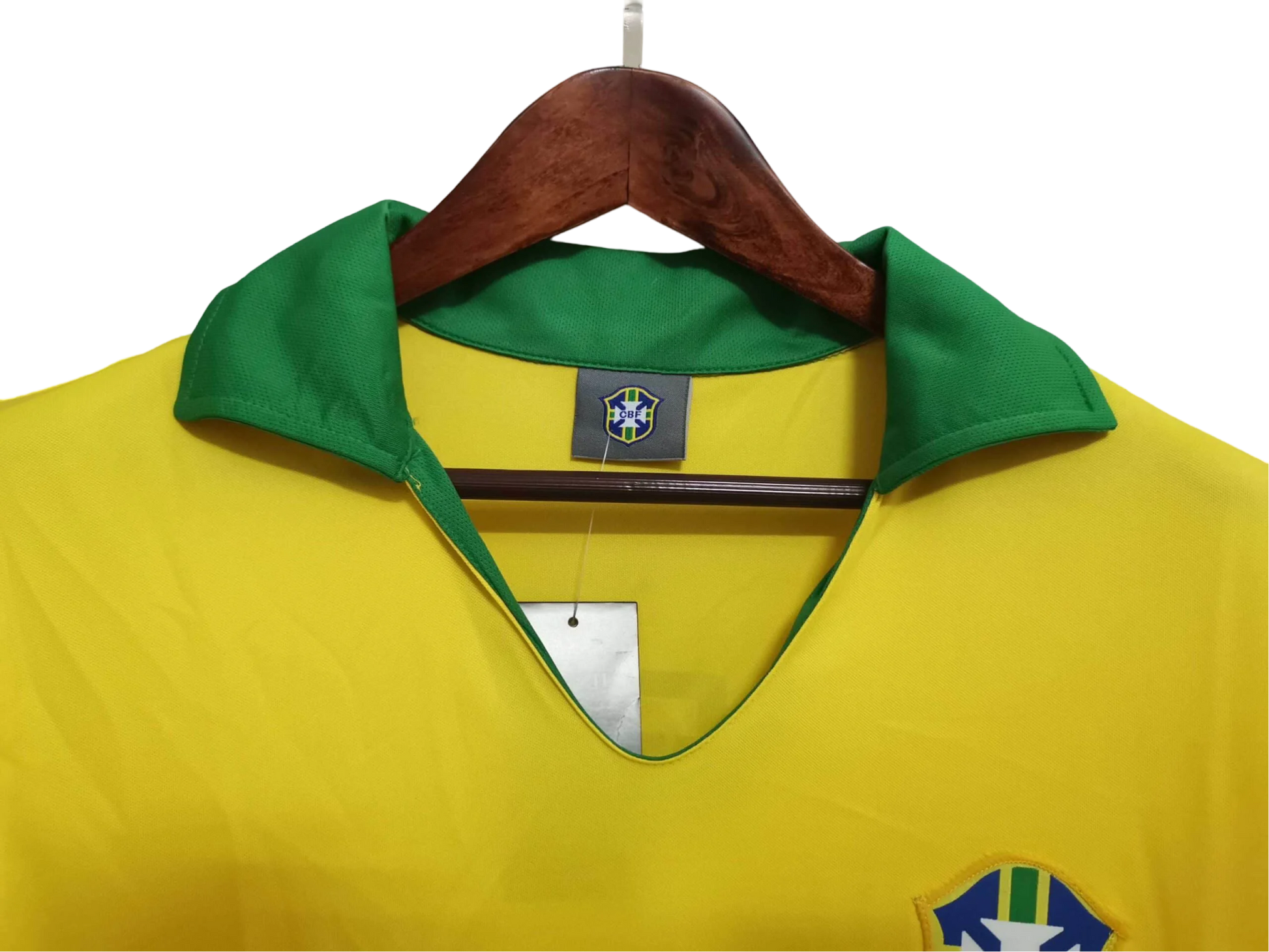 1957/1958 Brazil Home Retro Kit - ClassicKits433 - GovintageJersey