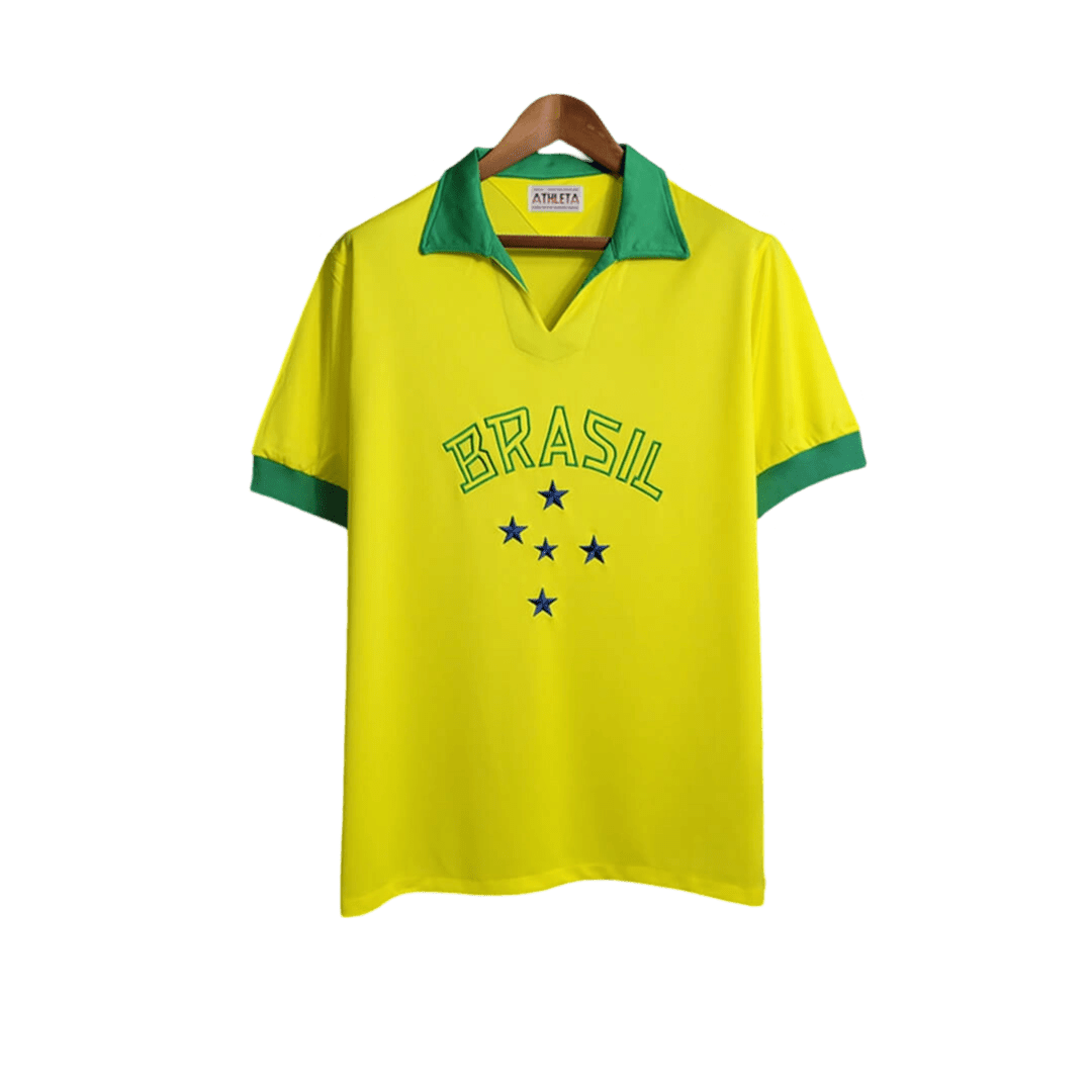 1958/1959 Brazil Home Retro Kit - ClassicKits433 - GovintageJersey