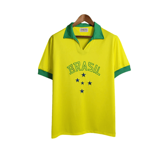 1958/1959 Brazil Home Retro Kit - ClassicKits433 - GovintageJersey