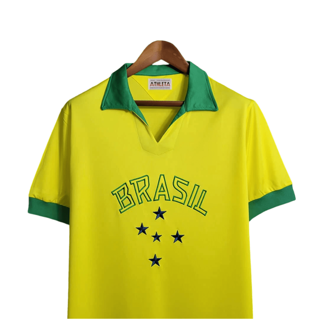 1958/1959 Brazil Home Retro Kit - ClassicKits433 - GovintageJersey