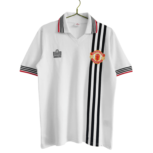 1975/1980 Manchester United - Away white Retro Kit - ClassicKits433 - GovintageJersey