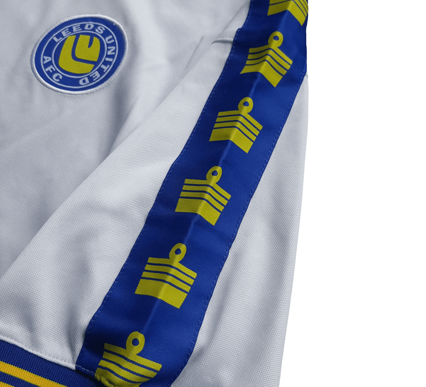 1976/1977 Leeds United White Home Retro Kit - ClassicKits433 - GovintageJersey