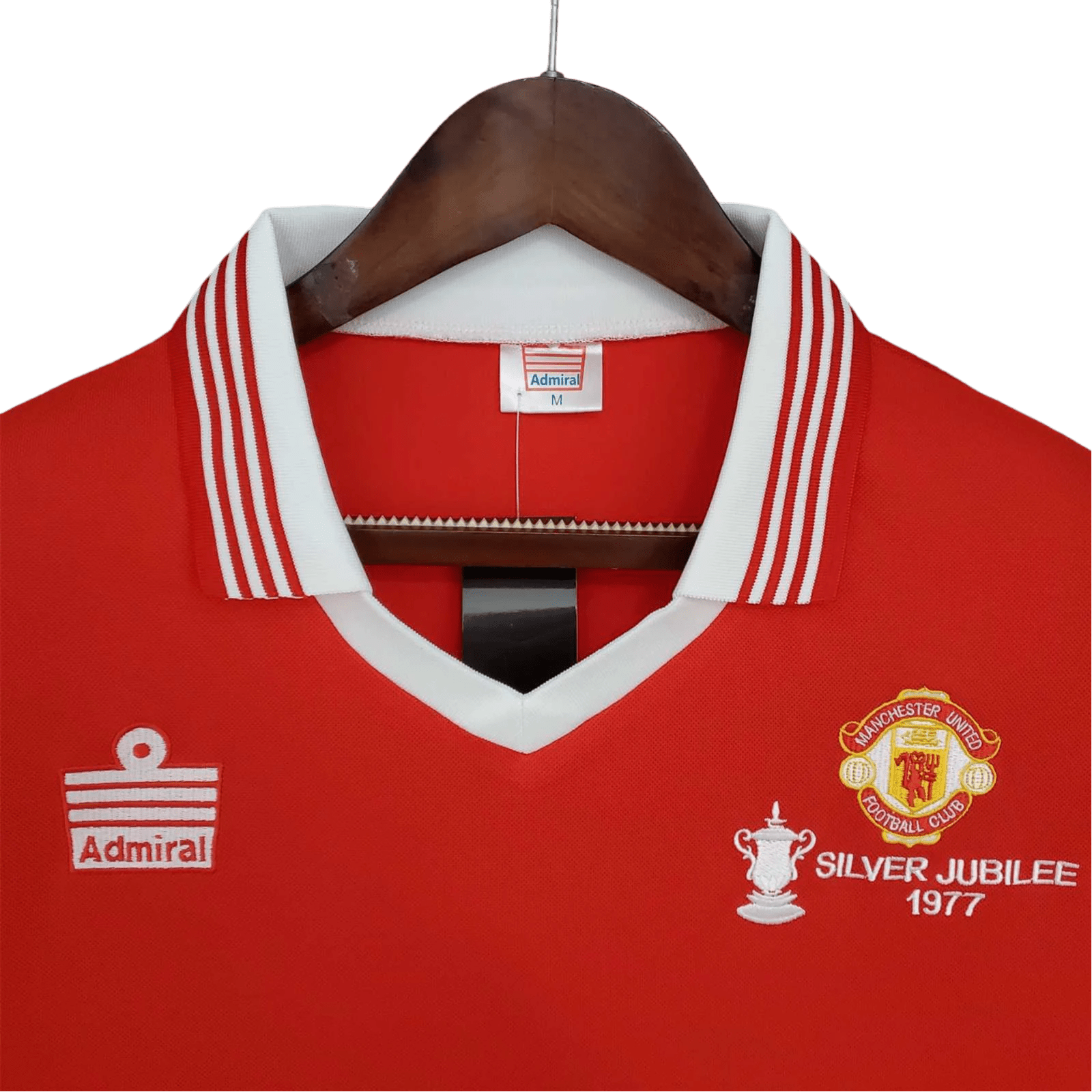 1977/1978 Manchester United Silver Jubilee - Home Retro Kit - ClassicKits433 - GovintageJersey