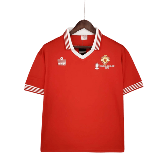 1977/1978 Manchester United Silver Jubilee - Home Retro Kit - ClassicKits433 - GovintageJersey