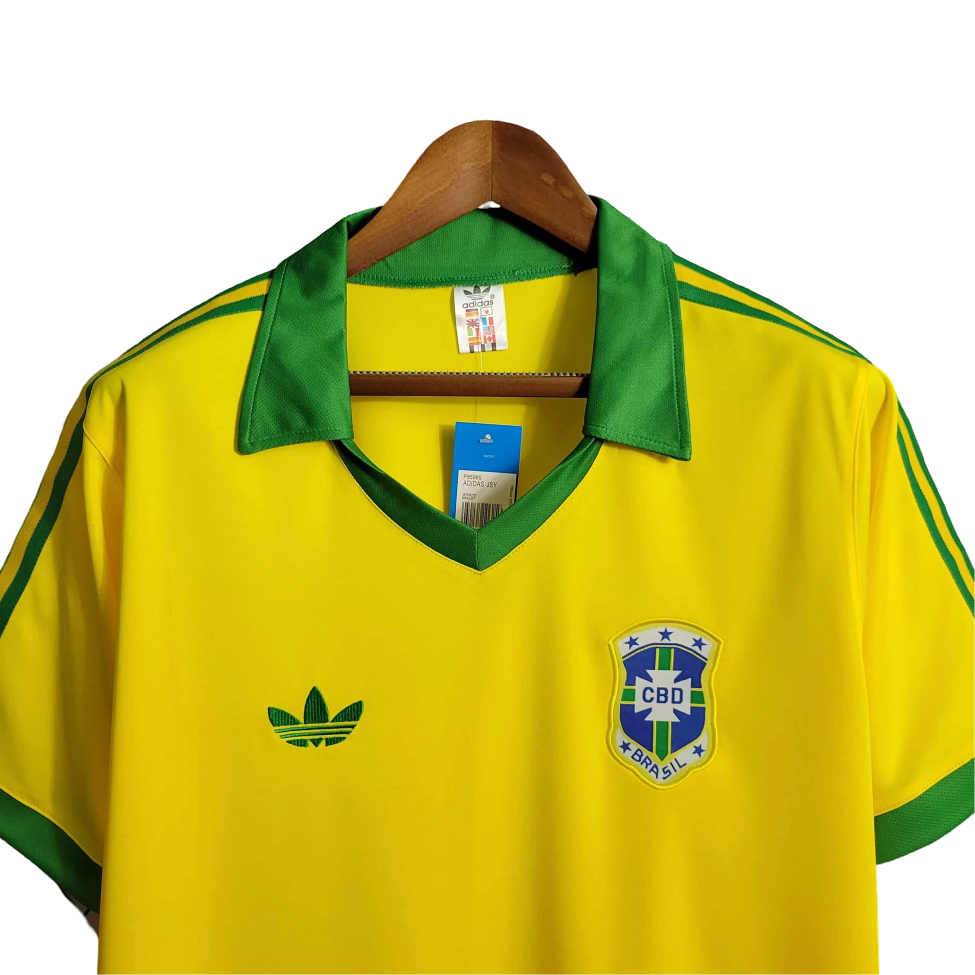 1979/1980 Brazil Home Retro Kit - ClassicKits433 - GovintageJersey