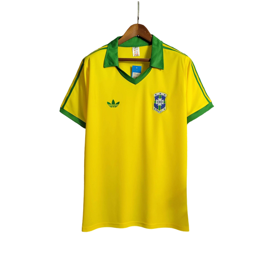 1979/1980 Brazil Home Retro Kit - ClassicKits433 - GovintageJersey