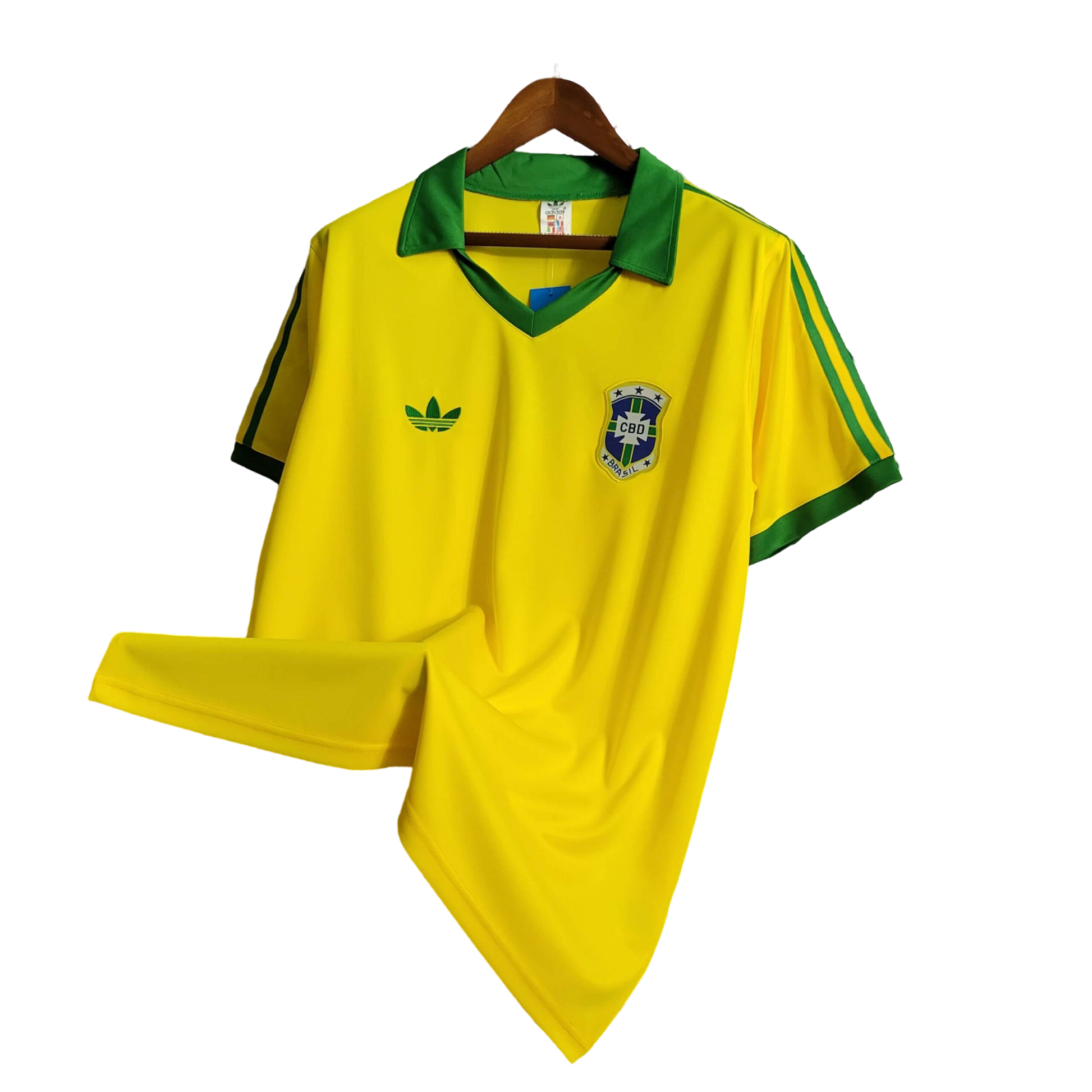 1979/1980 Brazil Home Retro Kit - ClassicKits433 - GovintageJersey