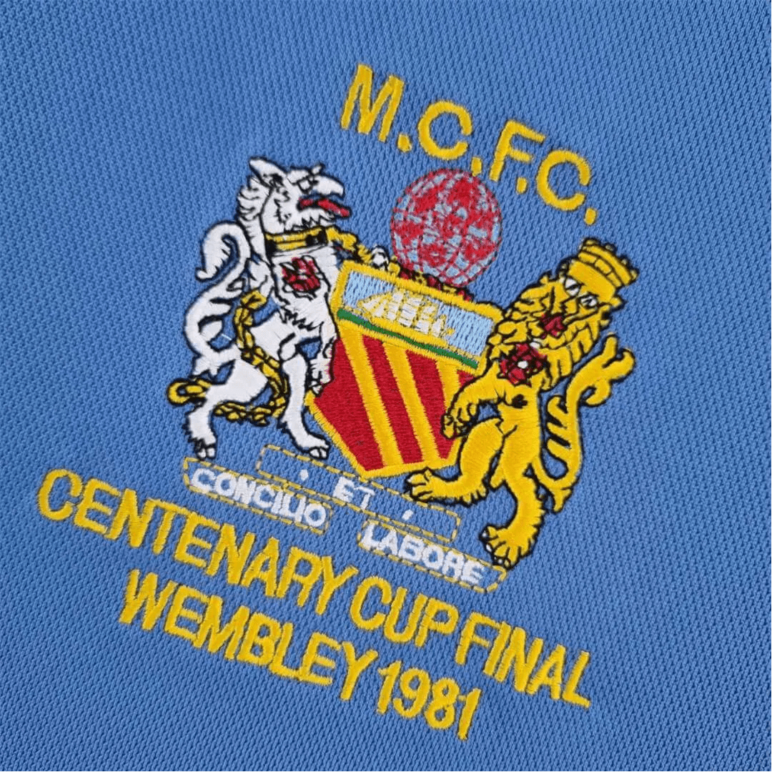 1981/1982 Manchester City Centenary Cup Final - Home Retro Kit - ClassicKits433 - GovintageJersey