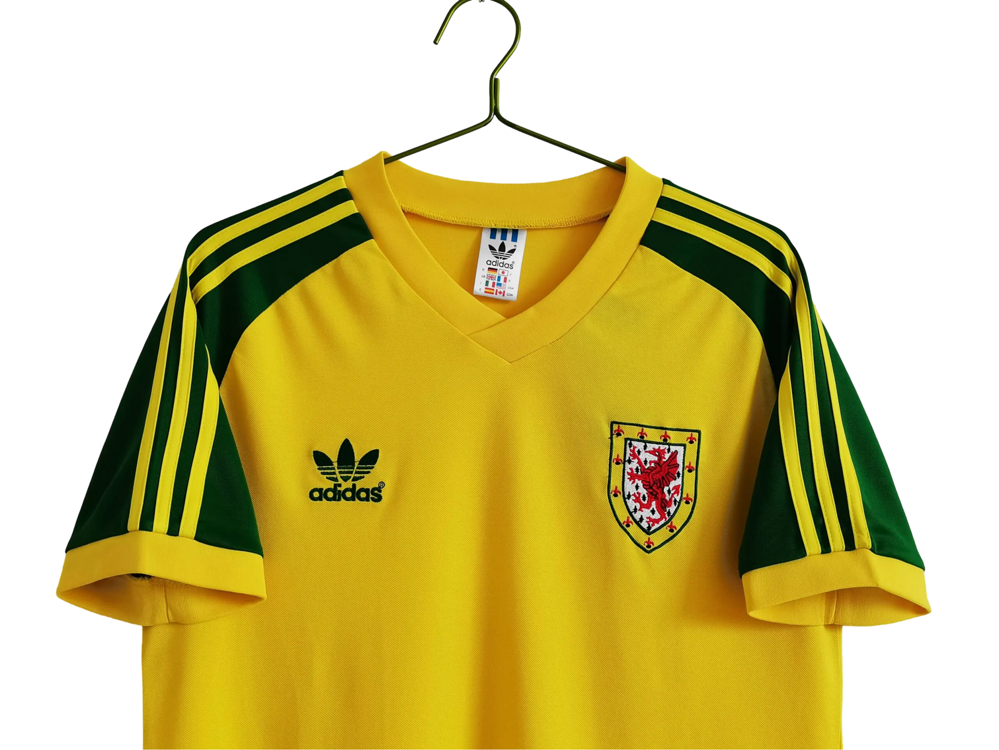 1982 Wales - Away Retro Kit - GovintageJersey