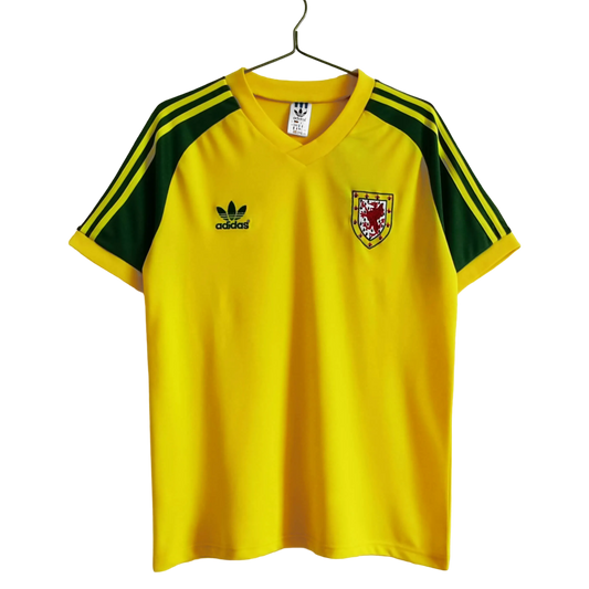 1982 Wales - Away Retro Kit - GovintageJersey