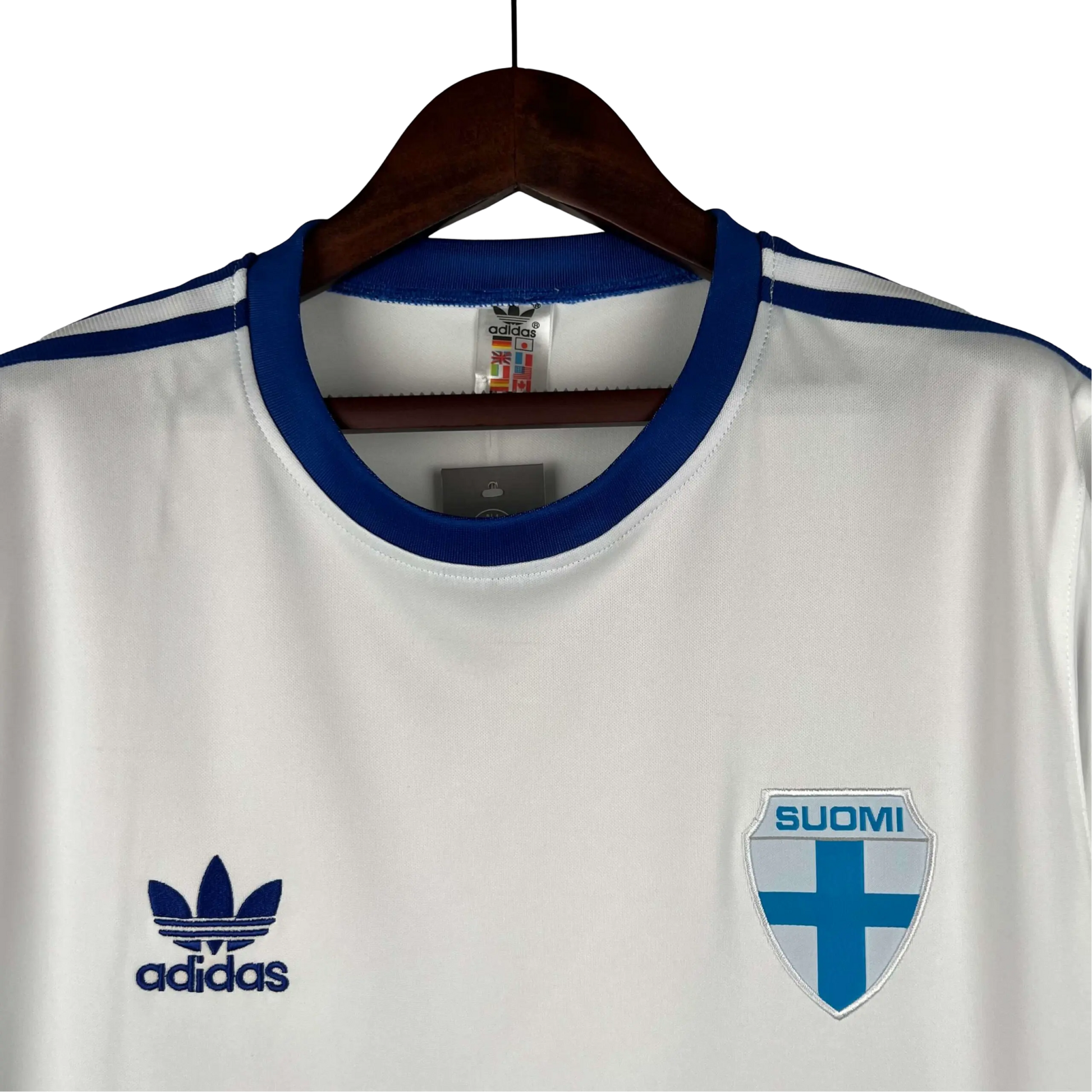 1982/1983 Finland Home Retro Kit - ClassicKits433 - GovintageJersey