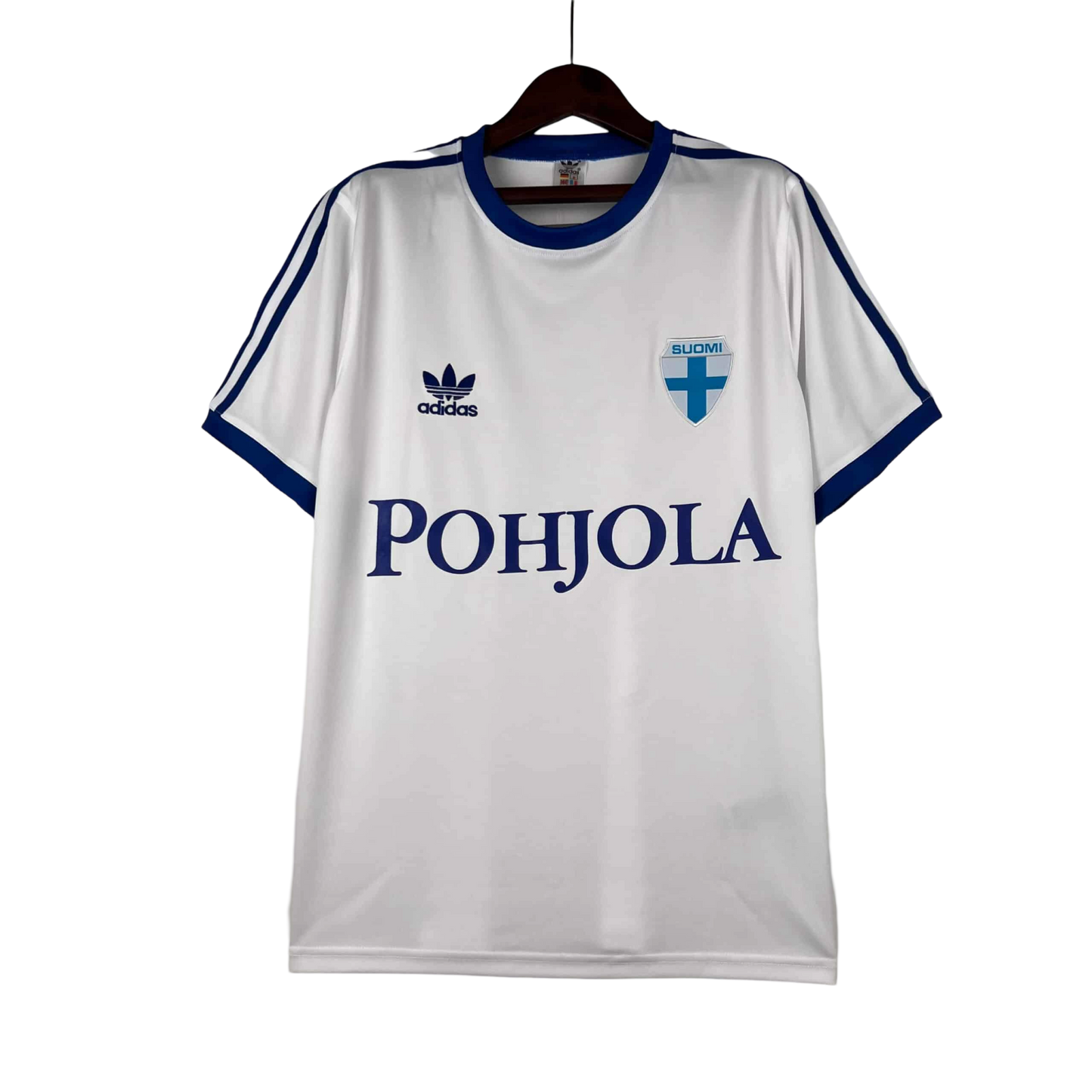 1982/1983 Finland Home Retro Kit - ClassicKits433 - GovintageJersey