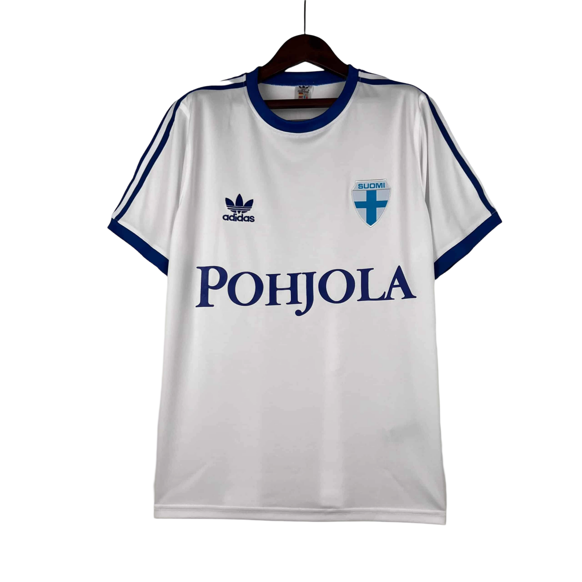 1982/1983 Finland Home Retro Kit - ClassicKits433 - GovintageJersey