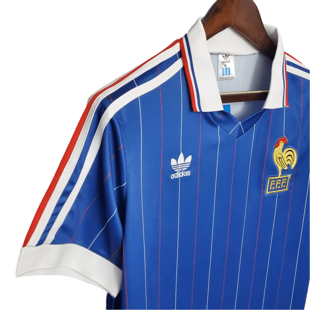 1982/1983 France Home Retro Jersey - GovintageJersey