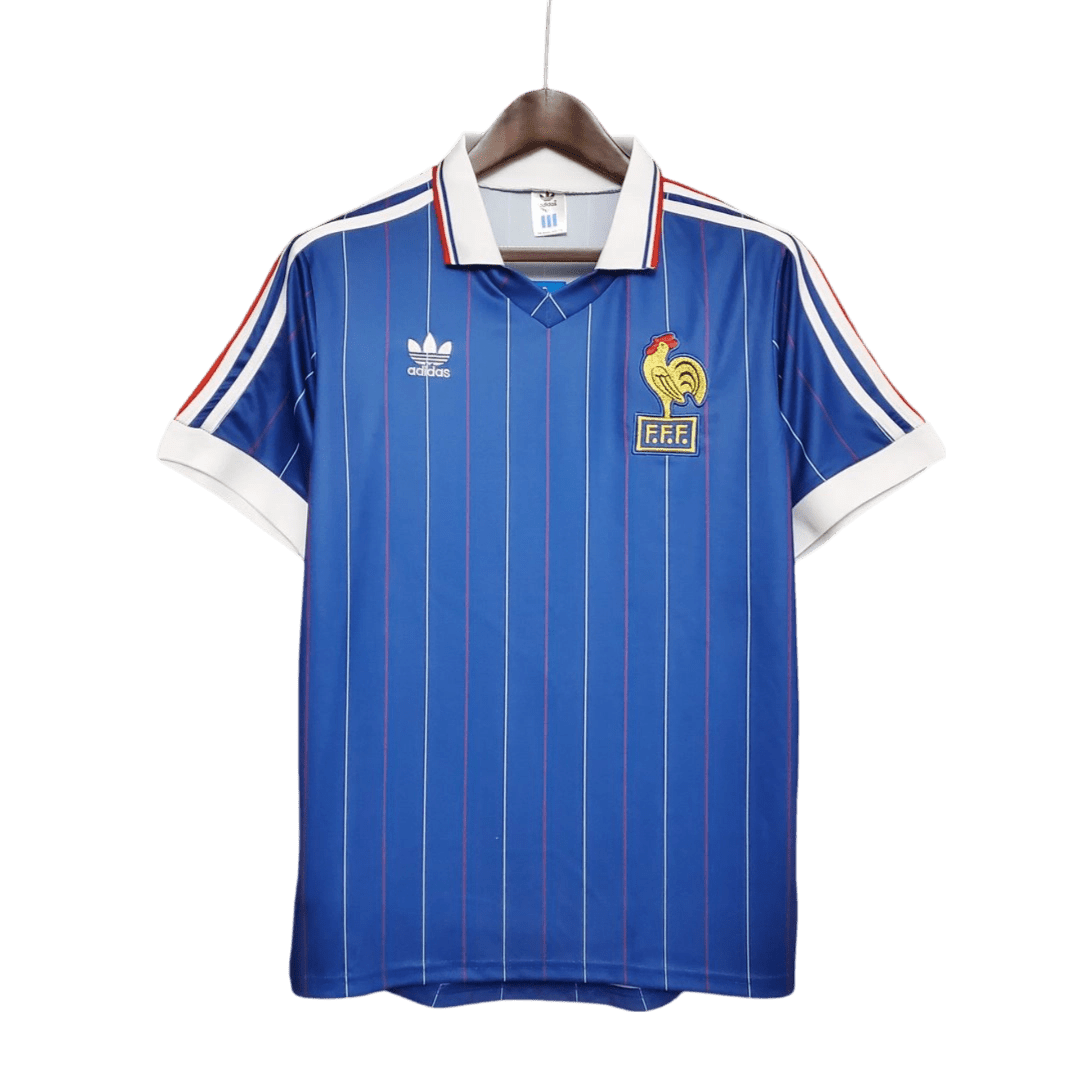 1982/1983 France Home Retro Jersey - GovintageJersey