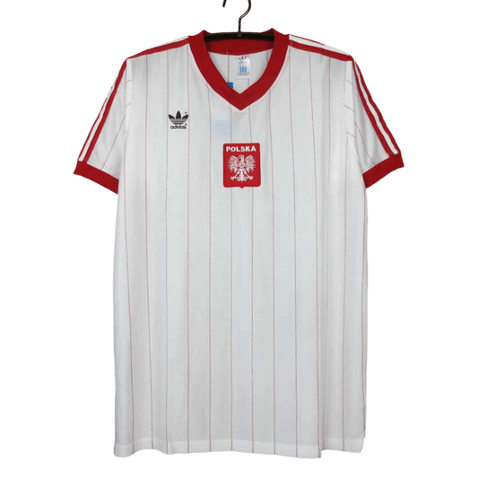 1982/1983 Poland Home Retro Kit - ClassicKits433 - GovintageJersey