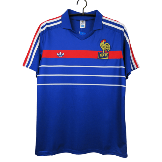 1984/1985 France Home Retro Jersey - GovintageJersey