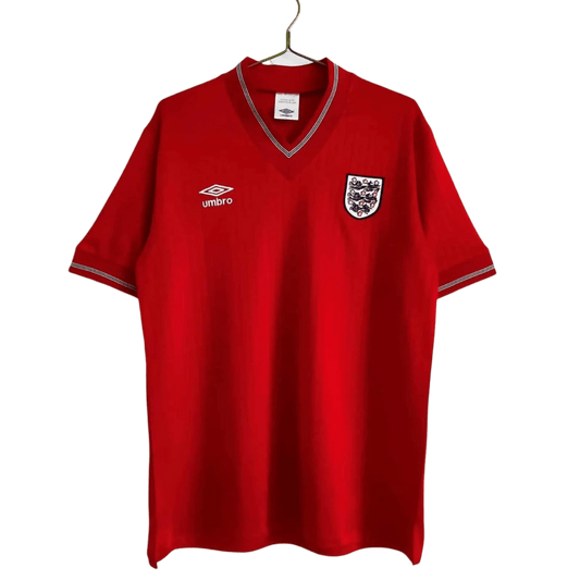 1984/1987 England - Away Red Retro Kit - GovintageJersey