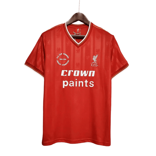 1985/1986 LiverpooI Crown Paints Home Retro Kit - ClassicKits433 - GovintageJersey